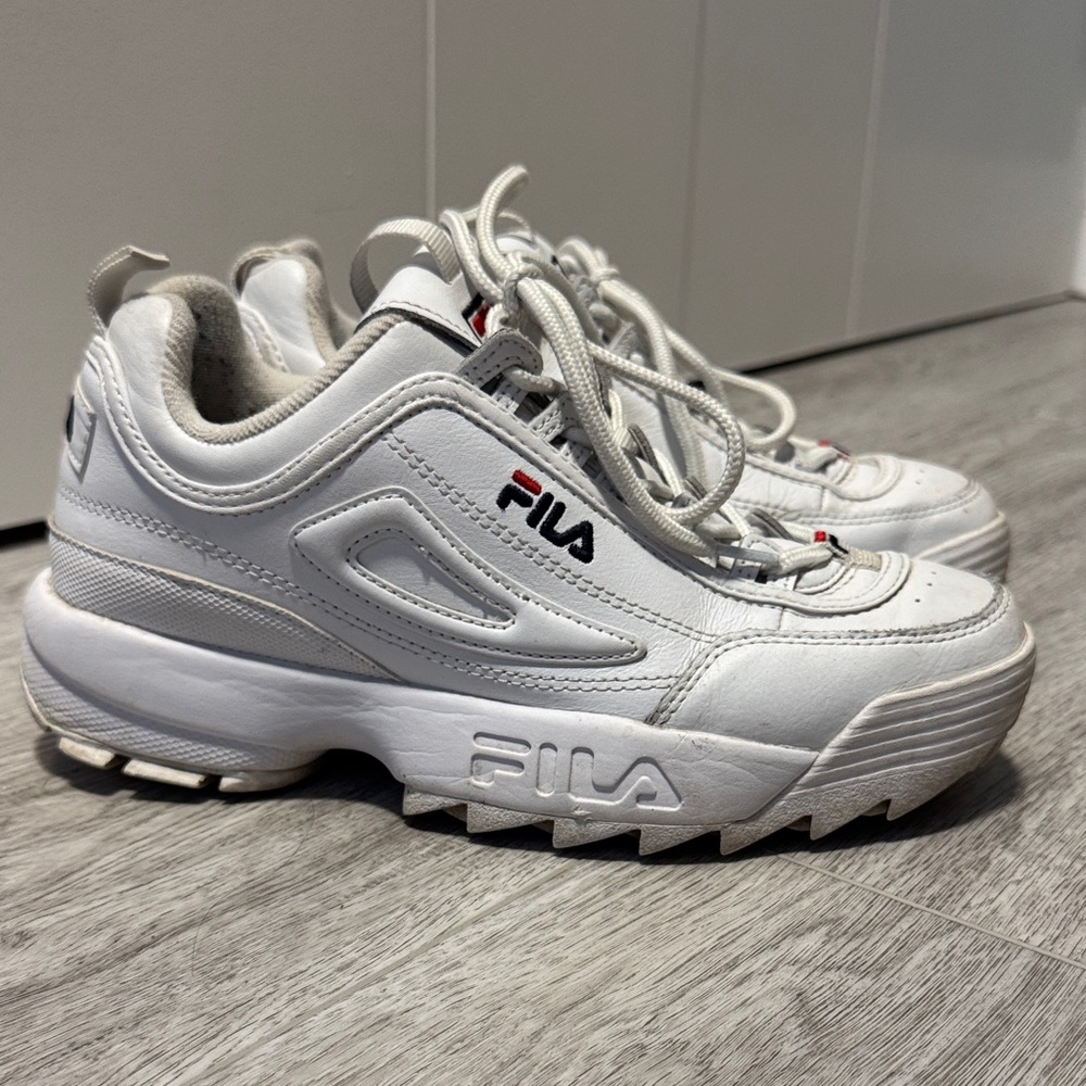 Fila White Athletic Sneakers
